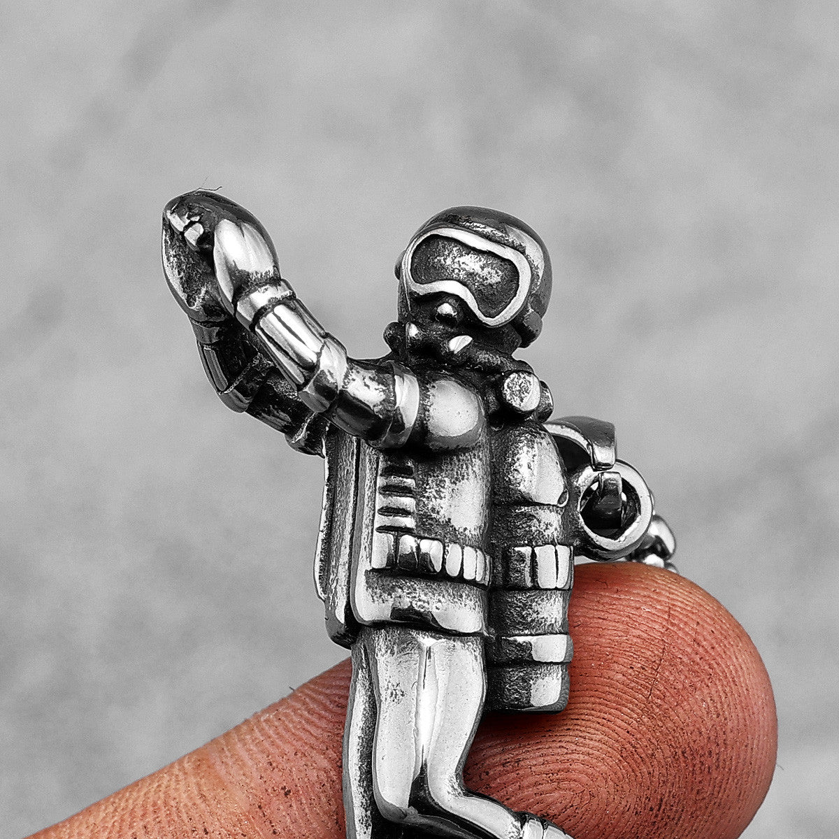 Deep Sea | 316L Stainless Steel No Fade Scuba Diver Street Wear Casual Pendant