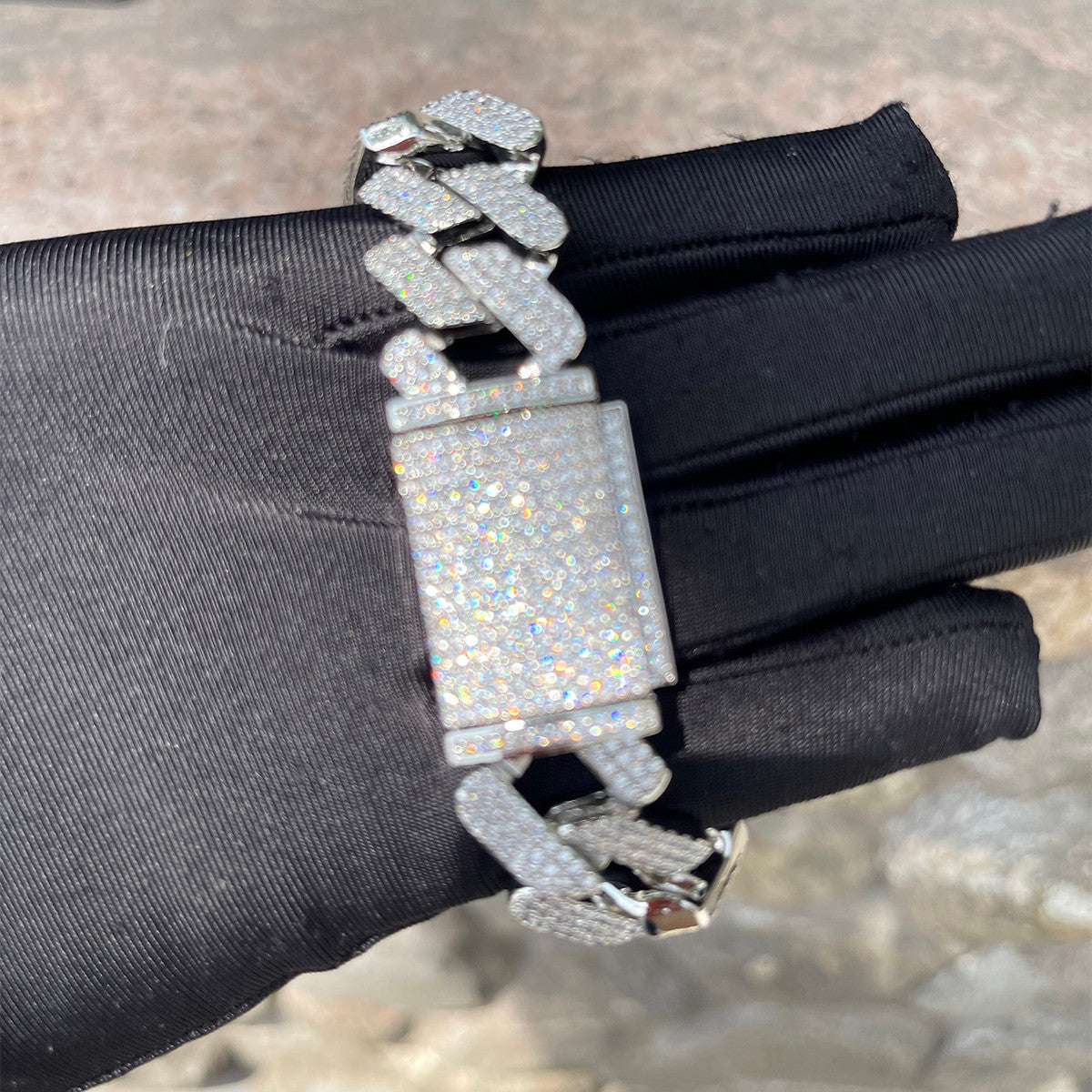 Box Of Ice | 20mm Prong Set Miami Cuban Link Hip Hop Bracelets