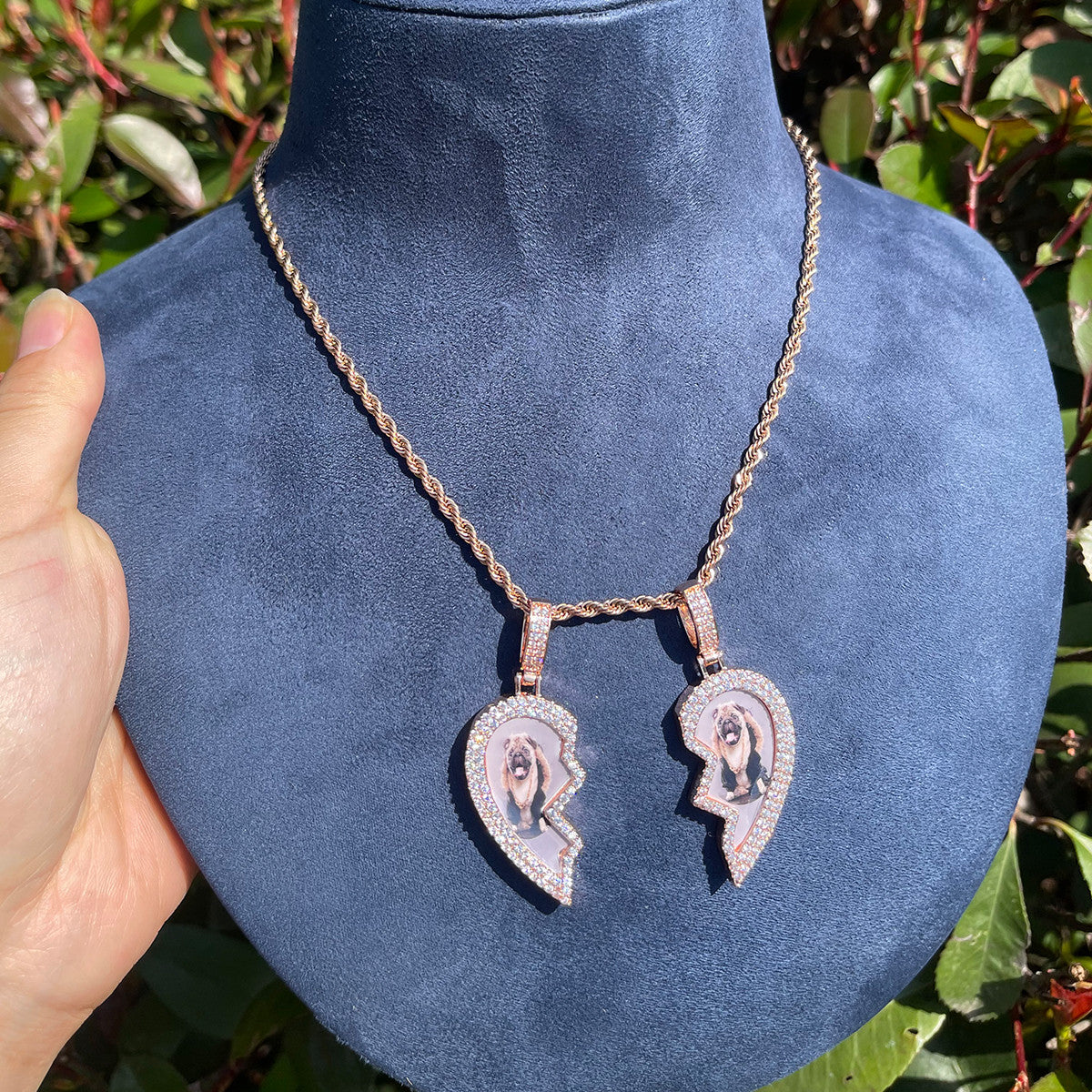 The Iced Serendipity Soulmate Necklace