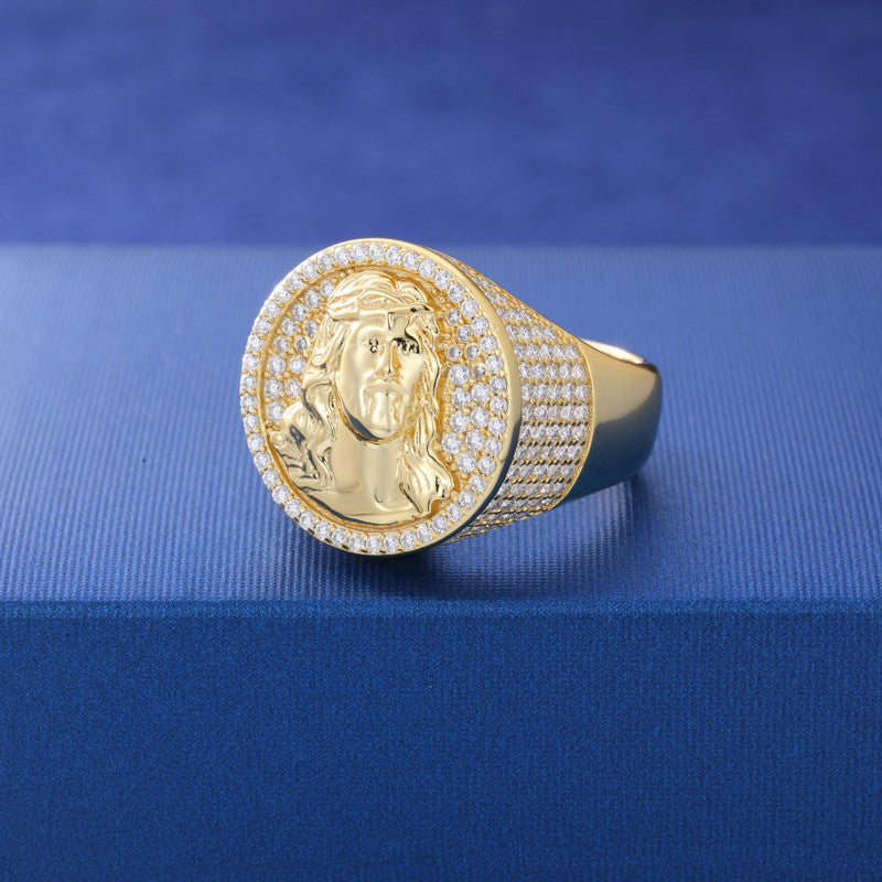 Jesus the Don | Genuine Moissanite Diamond Sterling Silver Jesus Rings