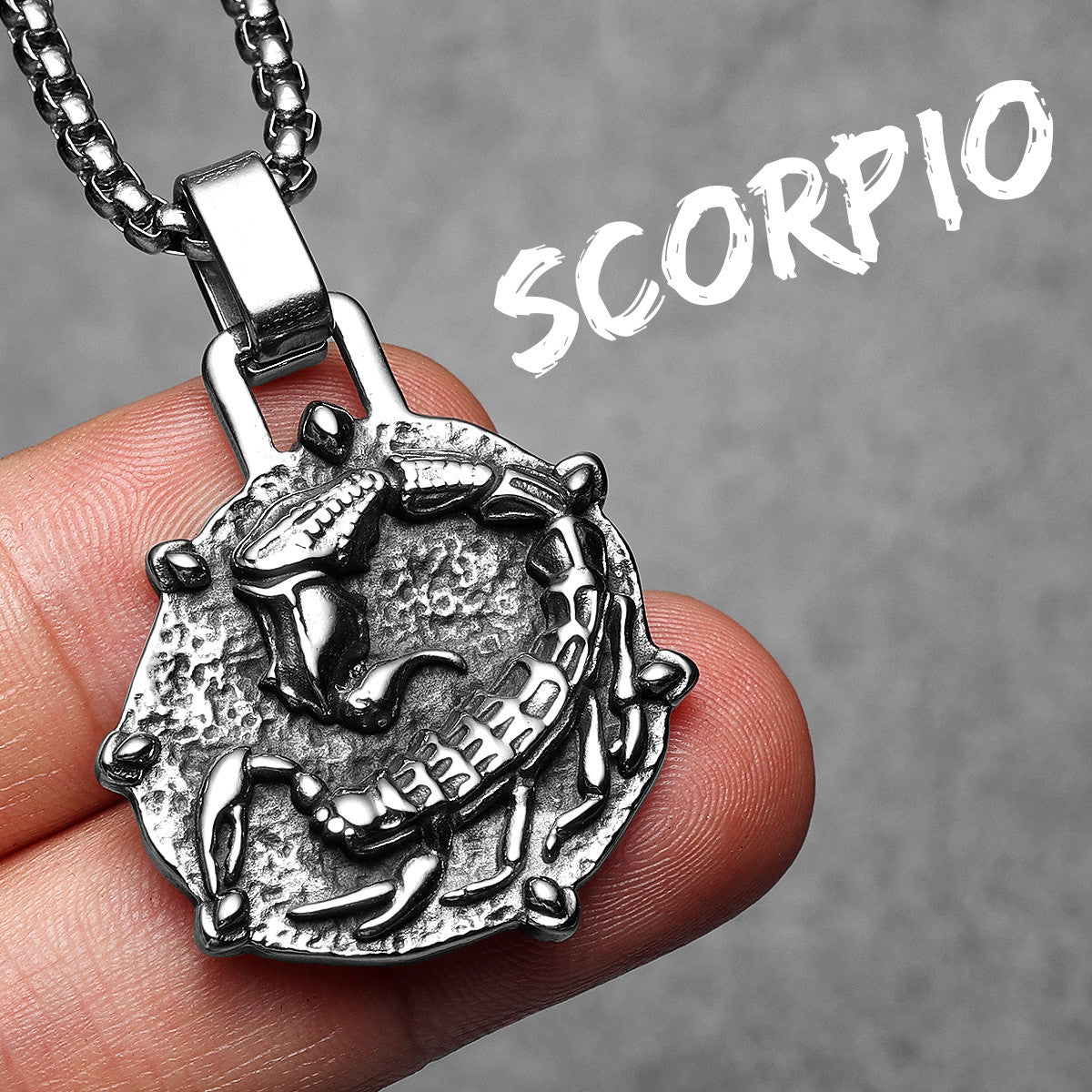 12 Constellations | 316L No Fade Stainless Steel Zodiac Sign Astrological Street Wear Pendants