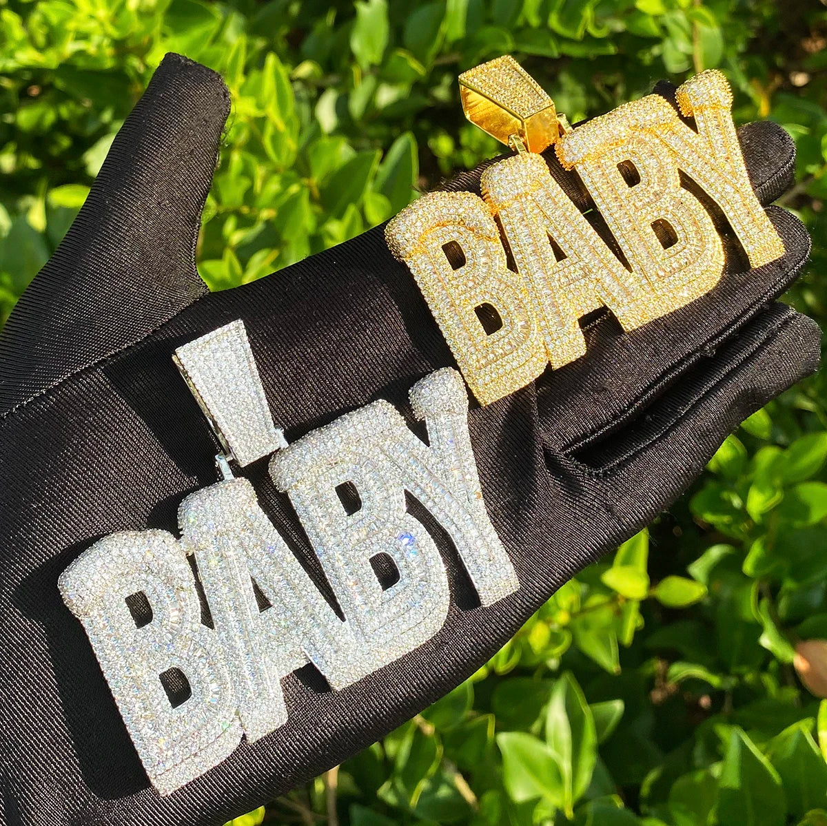 Baby Snow Cap | 5AA+ VVS Diamond CZ Iced Blinged Out Hip Hop Pendant