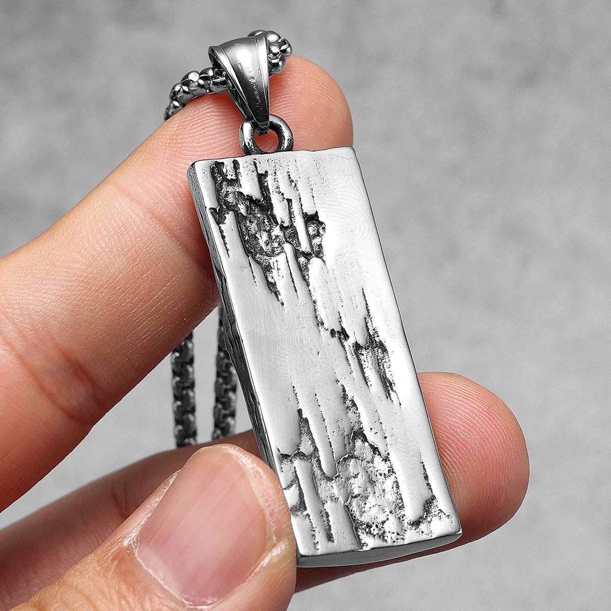 Jesus | 316L No Fade Stainless Steel Jesus Pressed Down Street Style Pendant