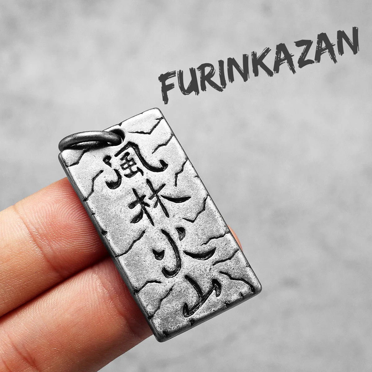 Sun Tzu's Art of War | Furinkazan 316L Stainless Steel Wind Forest Fire Mountain Pendant