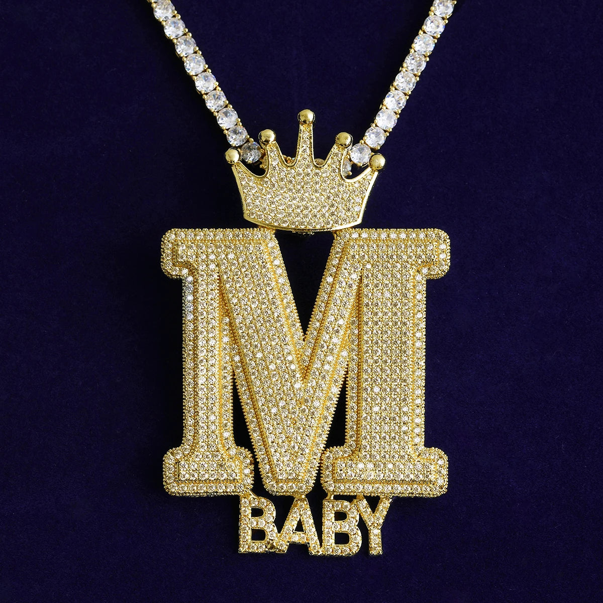 King's Presence |VVS Diamond CZ 5AA+ Custom Made Iced Blinged Out Pendant