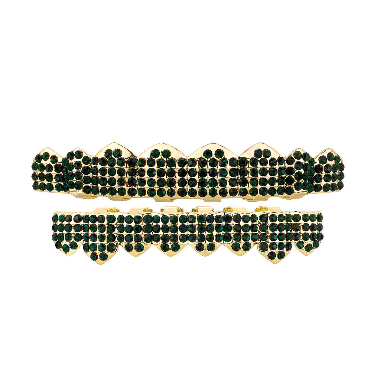 Iced CityScape | VVS Diamond CZ Colorful Stone Mouth Teeth Tooth Hip Hop Grillz