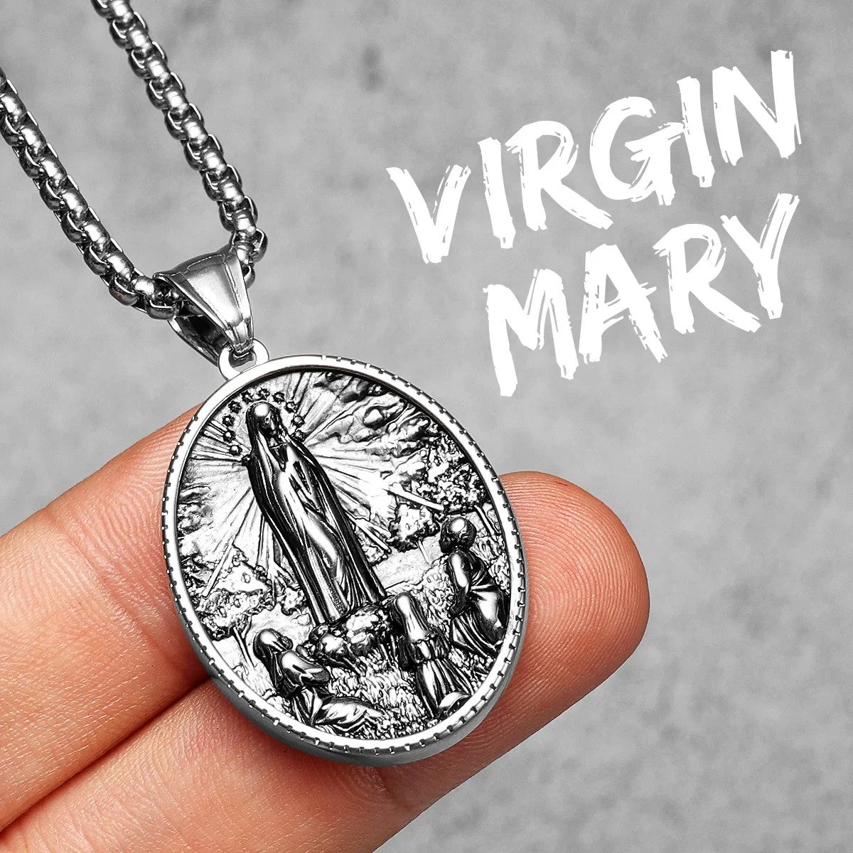 Saint Barbara | 316L Stainless Steel Powerful Spiritual Amulet Pendant Necklace