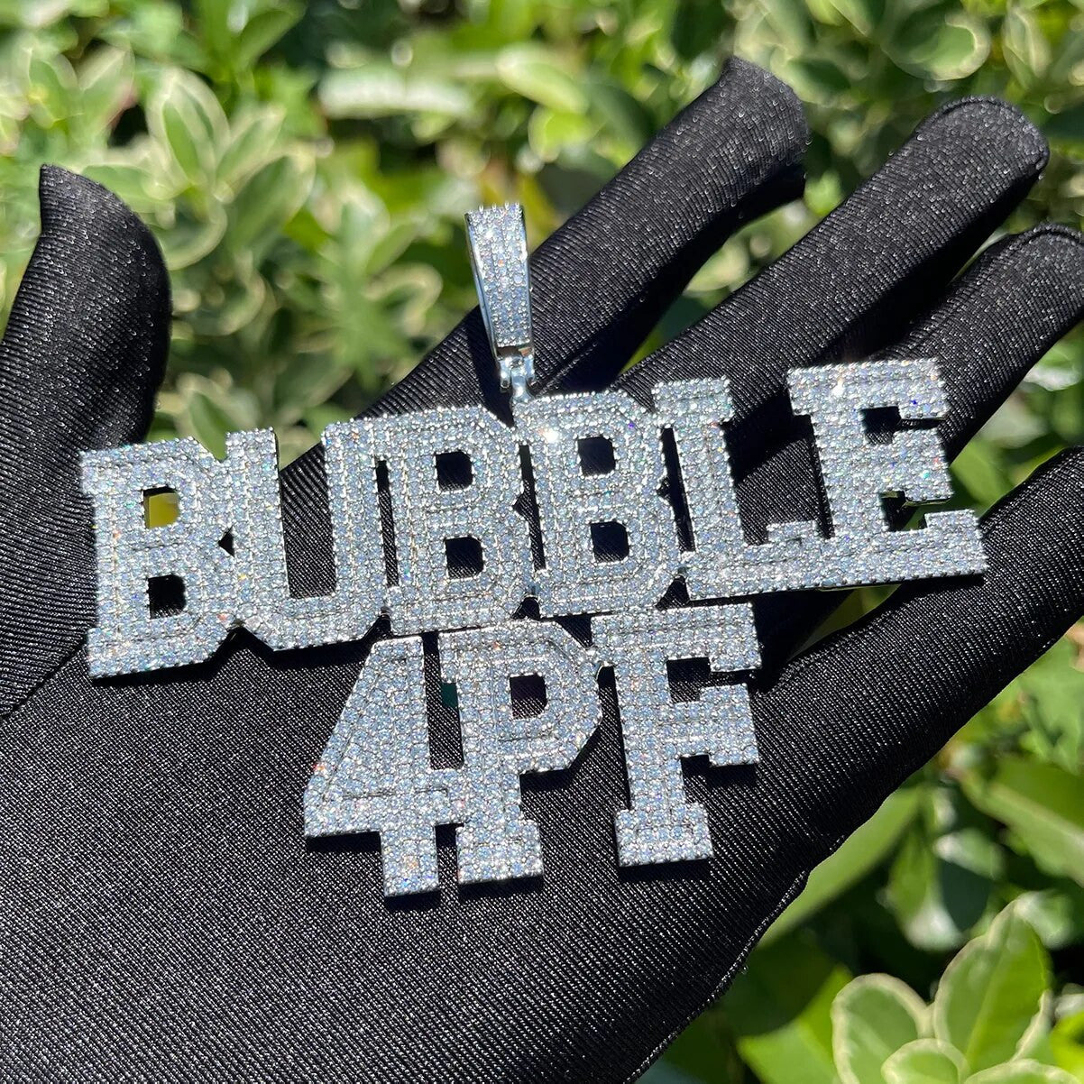 Mens Hip Hop Original Custom Letters Personalized Hip Hop Jewelry Nameplate Pendant