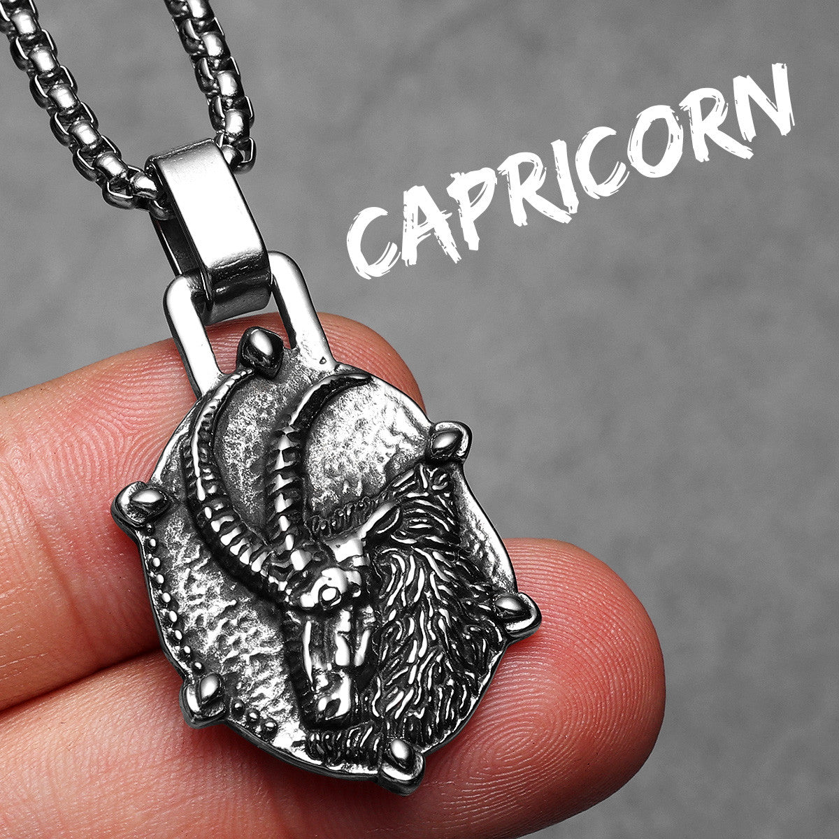 12 Constellations | 316L No Fade Stainless Steel Zodiac Sign Astrological Street Wear Pendants