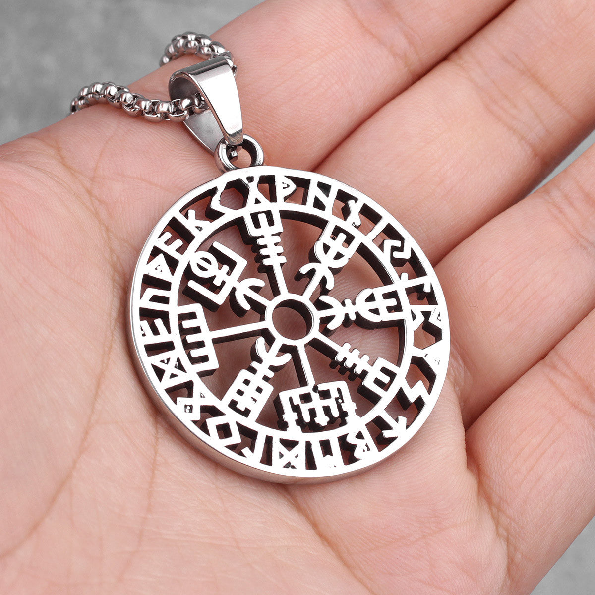 Viking Rune | 316L Stainless Steel Unique Personality Mysterious Amulet Pendant