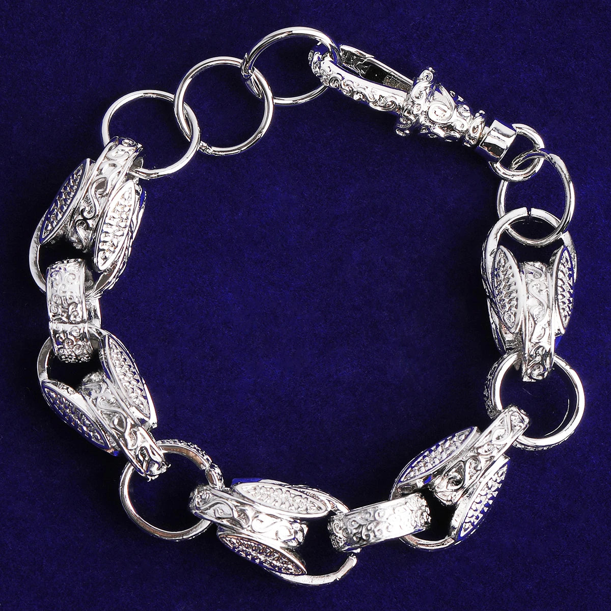 The Rebirth | Tulip Ring 20mm Rolo Link Albert Clap Hip Hop Bracelet