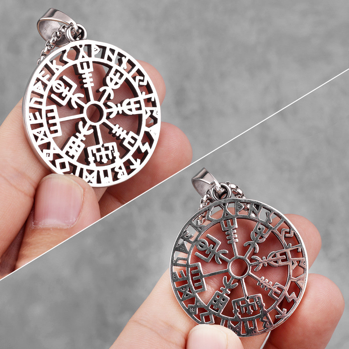 Viking Rune | 316L Stainless Steel Unique Personality Mysterious Amulet Pendant