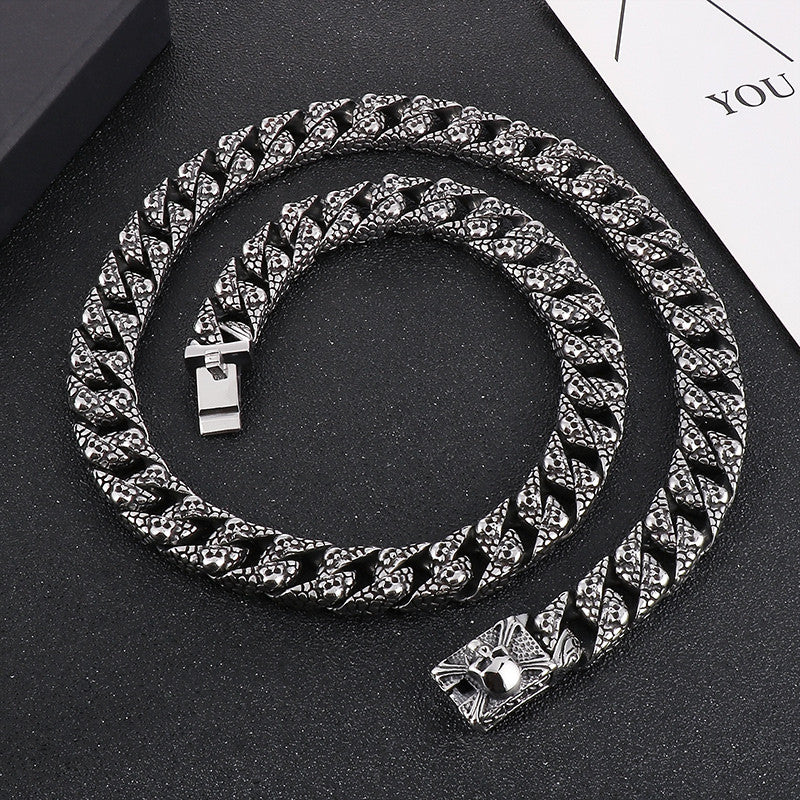 Shadow Reaper | Stainless Steel No Fade Street Wear Hip Hop Rock Chain Necklace