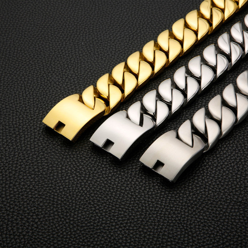 The Titan | Men's Big Boy 31mm Stainless Steel Hip Hop Cuban Link Chain