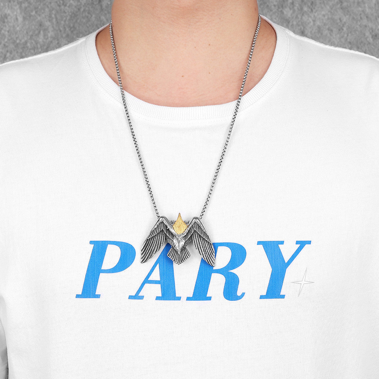 Soaring Eagle | 316L Stainless Steel Street Style Hip Hop Flying Eagle Pendant