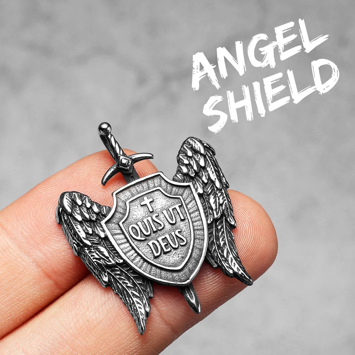 Divine Protection Collection | 316L No Fade Stainless Steel Arch Angel St.Michael Amulet