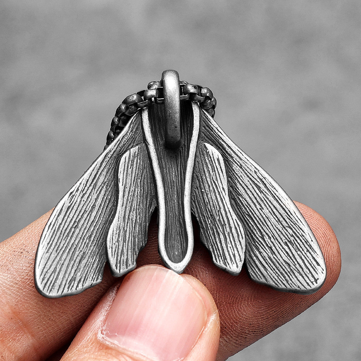 Skull Butterfly | 316L No Fade Solid Stainless Steel Designer Street Wear Pendant