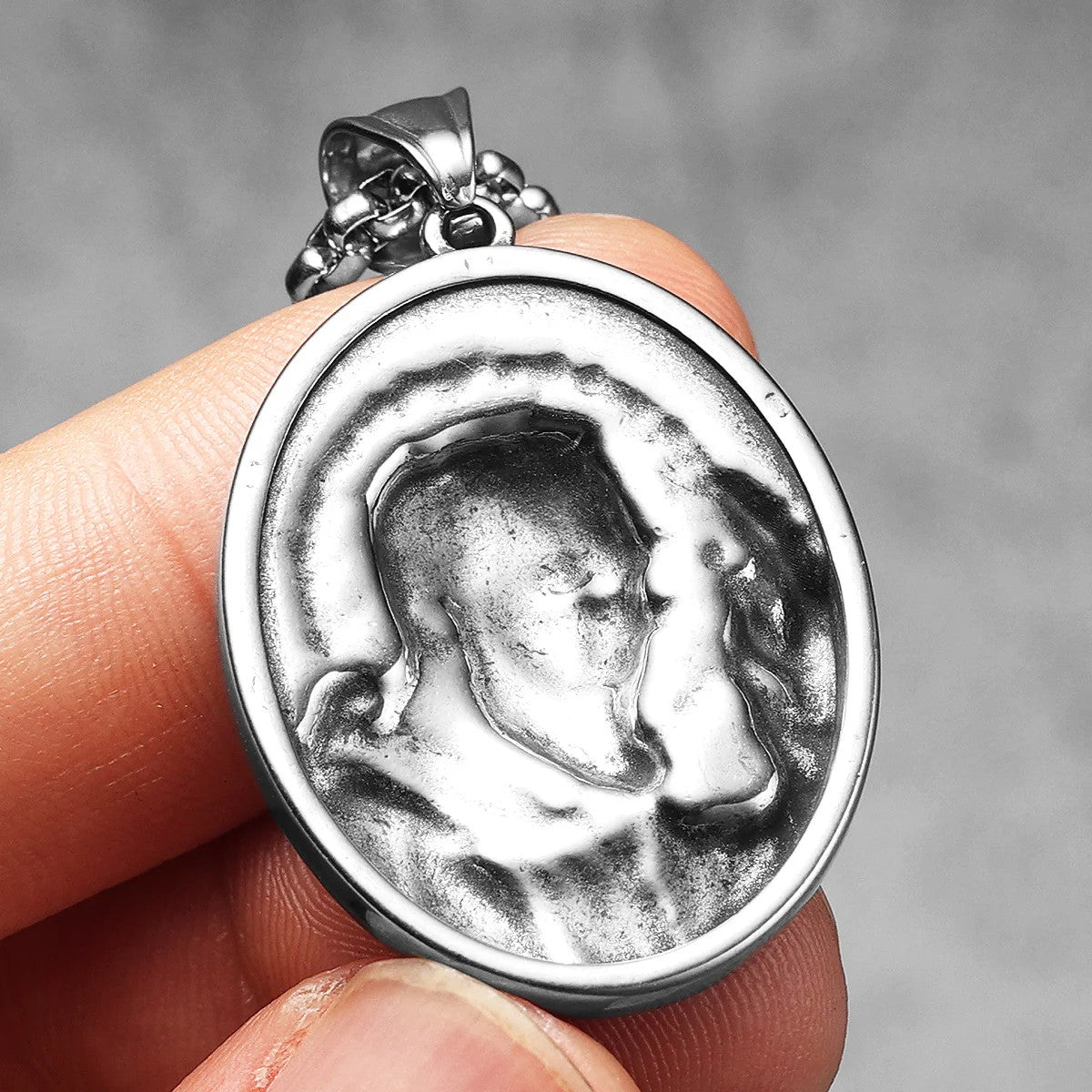 Catholic Padre Collection | 316L No Fade Stainless Steel Powerful Amulet Pendants
