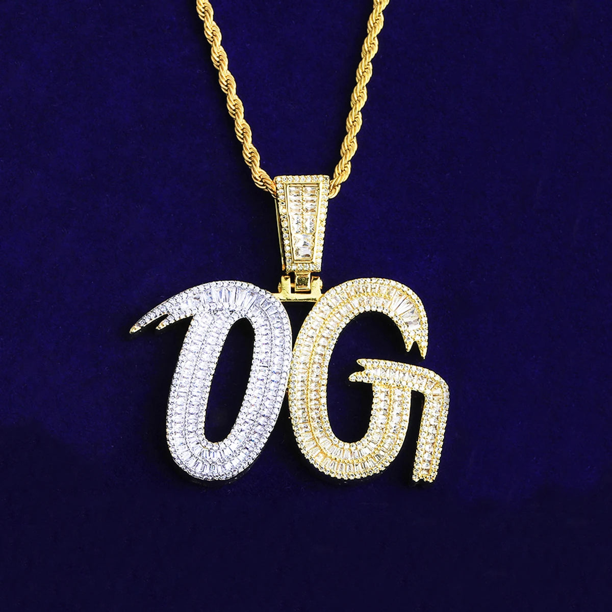 OG | VVS Diamond CZ Original Gangster Luxury 5AA+ Stone Hip Hop Pendant