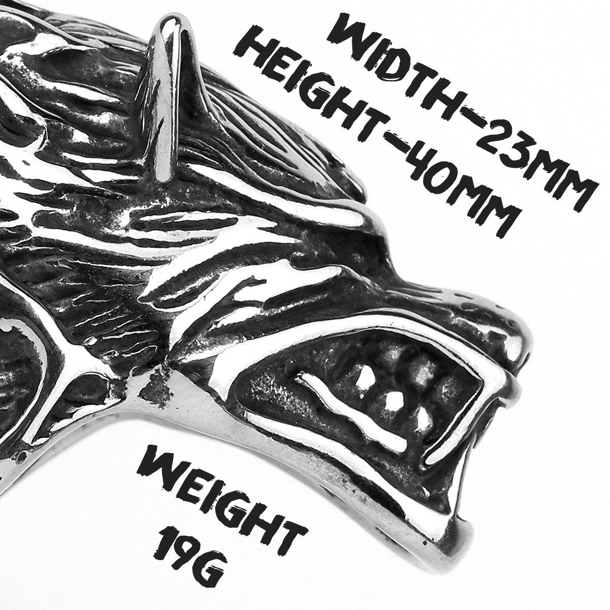 Hungry Wolf | 316L Solid Stainless Steel Men's Hungry Like A Wolf Ring