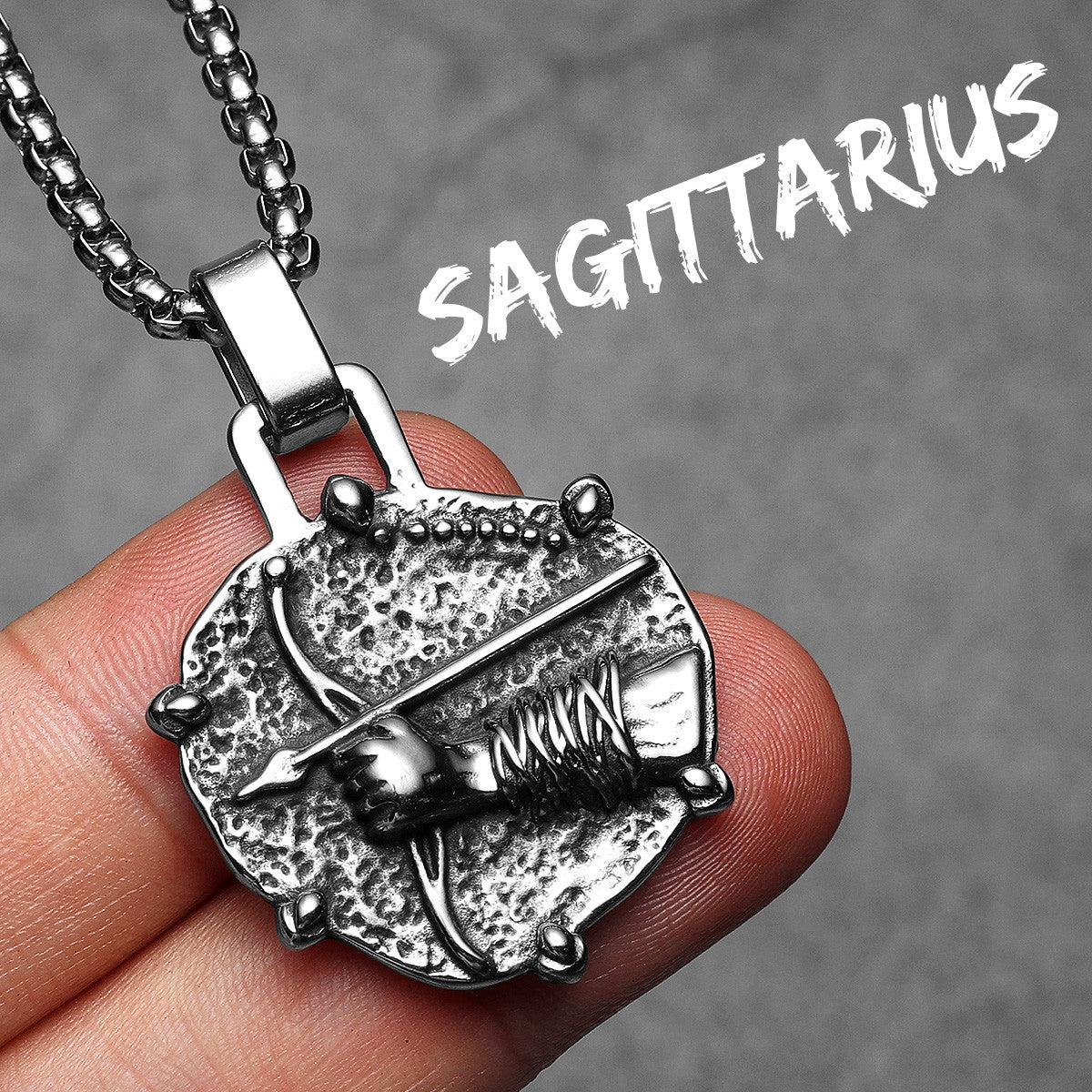 12 Constellations | 316L No Fade Stainless Steel Zodiac Sign Astrological Street Wear Pendants