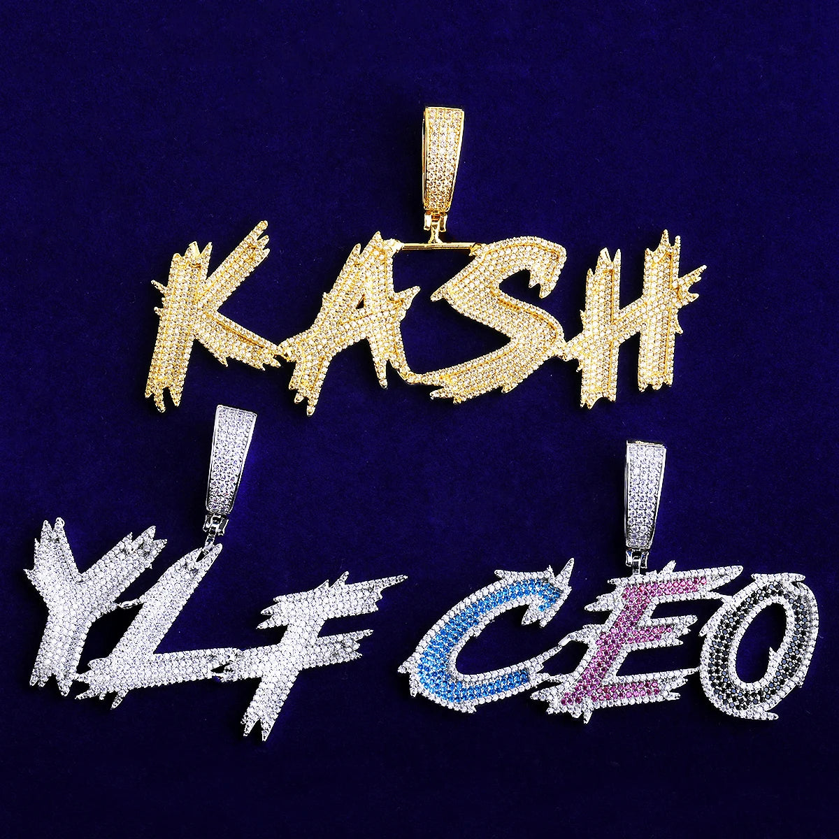 Wielded Lightning | VVS Diamond CZ Custom Made 5AA+ Luxury Hip Hop Pendant