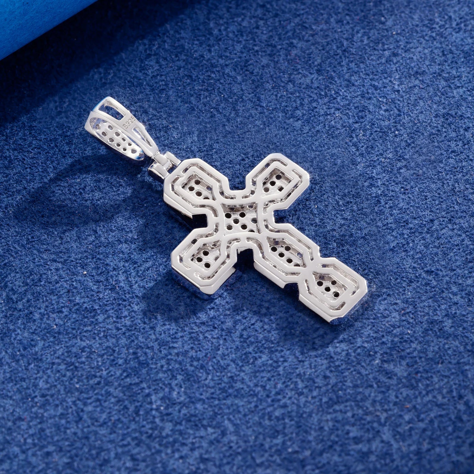 The Octagon | Iced Blinged Out VVS1 Moissanite Diamond Hip Hop Cross Pendant