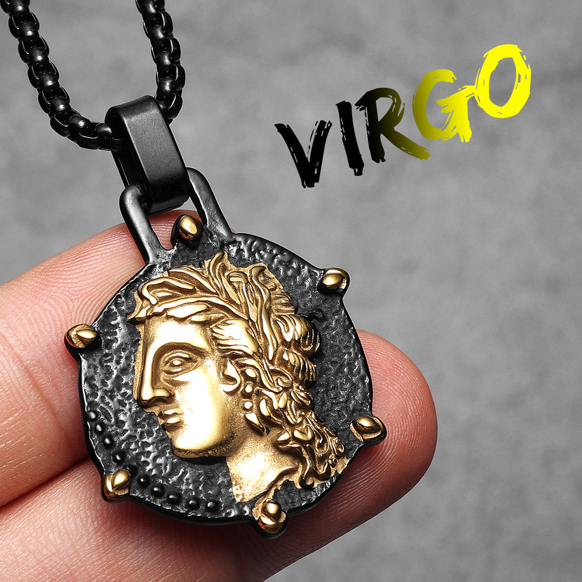 12 Constellations | 316L No Fade Stainless Steel Zodiac Sign Astrological Street Wear Pendants