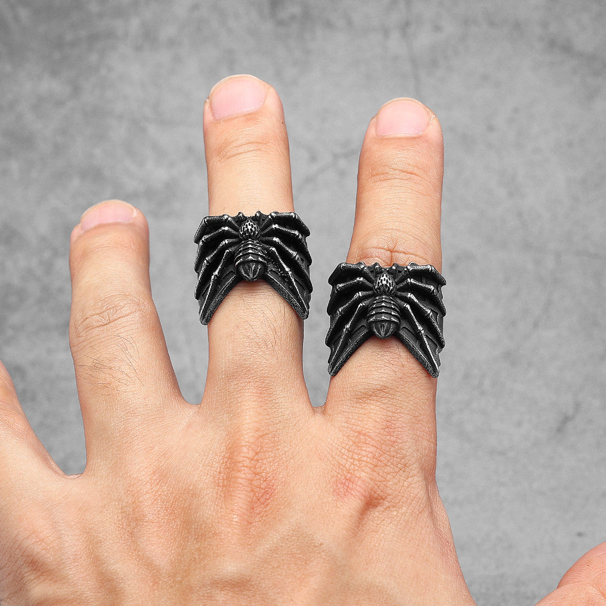 The Spider | 316L Stainless Steel Unique Streetwear Men's Spider Rings
