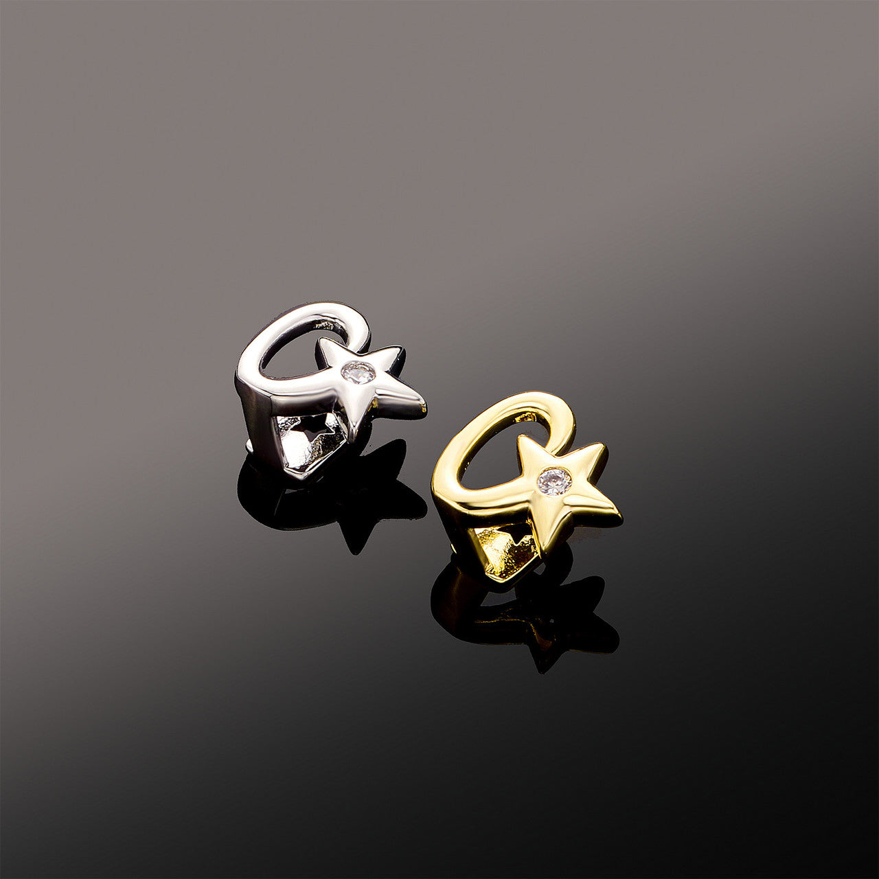 Shooting Star | VVS Diamond CZ Stone Hip Hop Mouth Tooth Teeth Bling Grillz