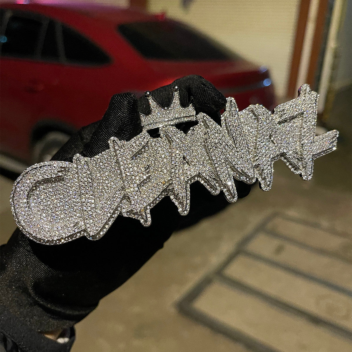 Lordship | Kings Crown Iced VVS Diamond CZ Custom Made Hip Hop Pendant