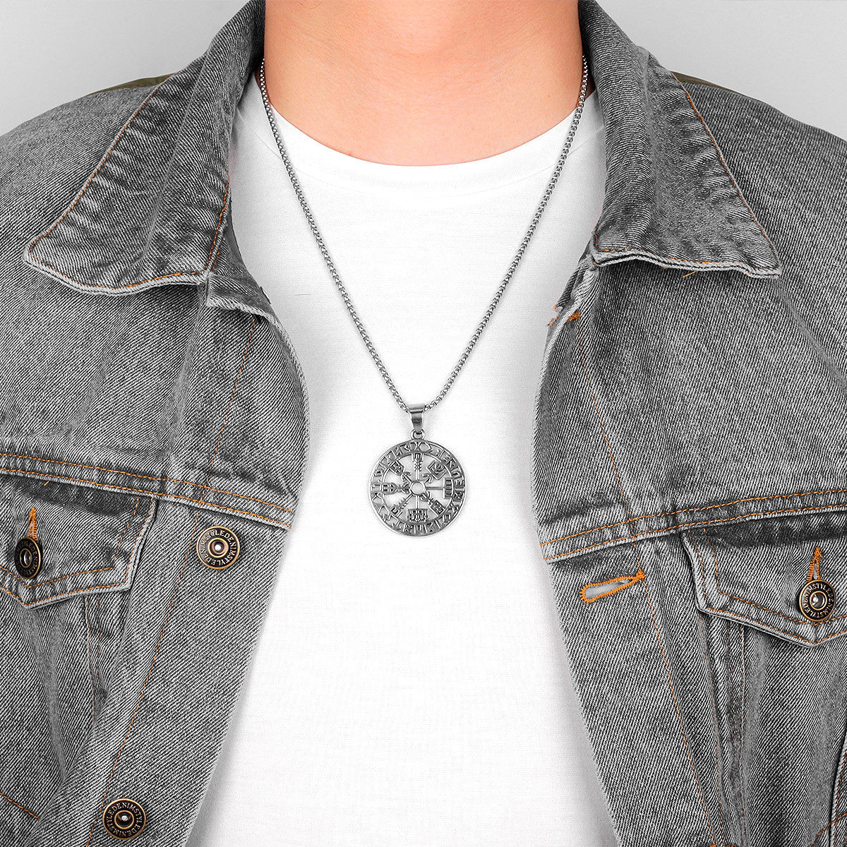 Viking Rune | 316L Stainless Steel Unique Personality Mysterious Amulet Pendant