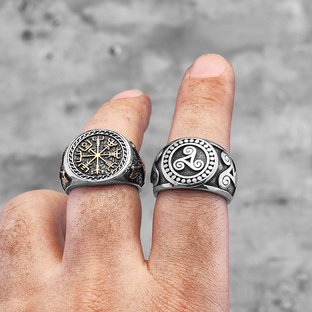 Dream Totem | 316L No Fade Stainless Steel Totem Street Wear Unique Rings