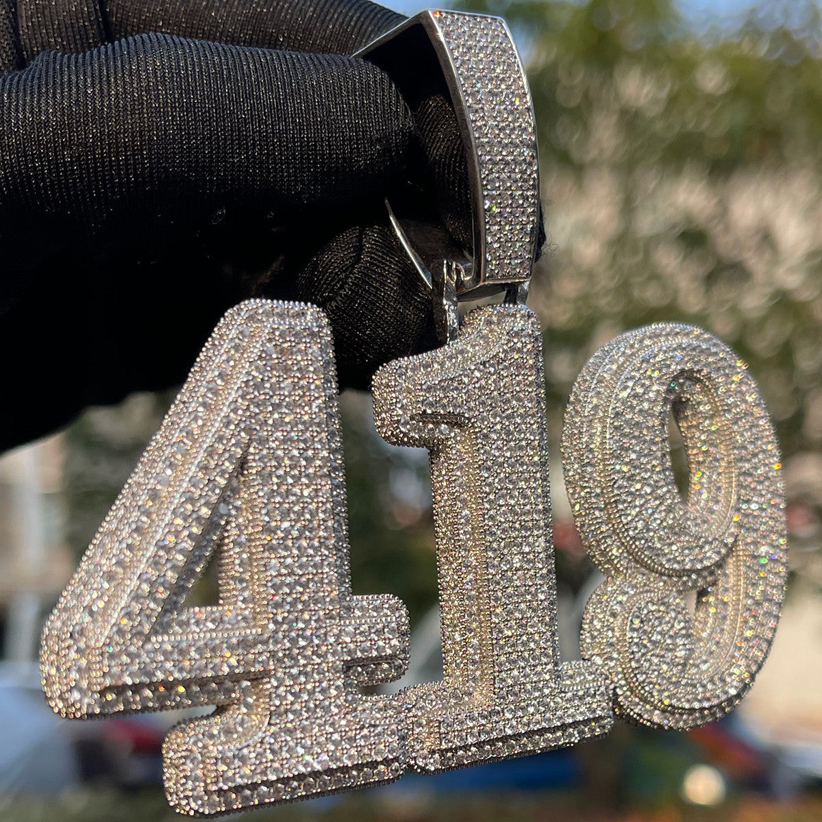 Ice Layered | Personalized Iced 4 Prong Set VVS Diamond CZ Hip Hop Pendant