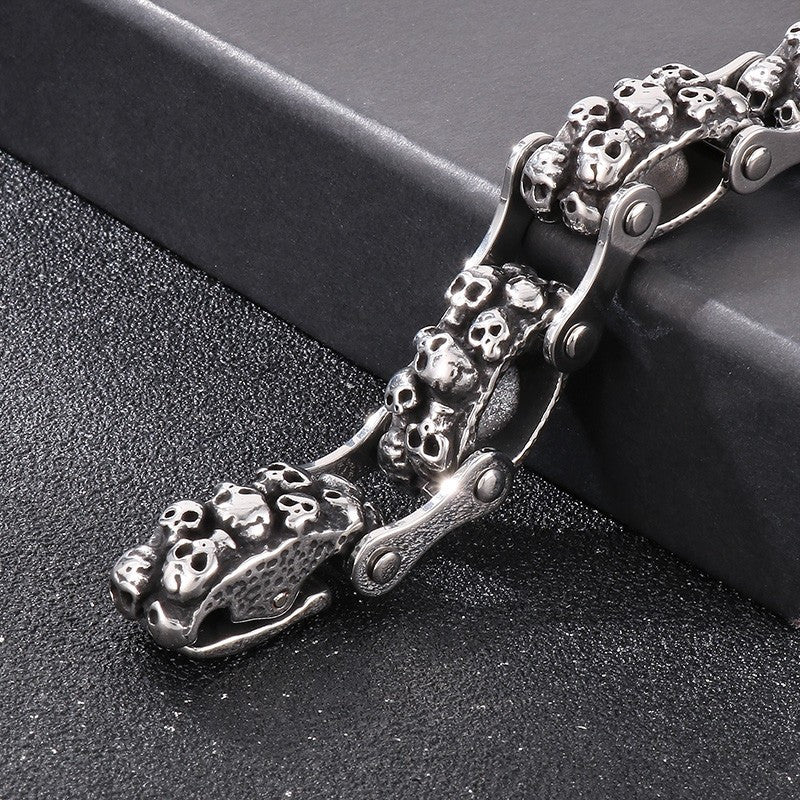 BoneBling | 15mm New Fashion No Fade Stainless Hip Hop Rock Bracelet