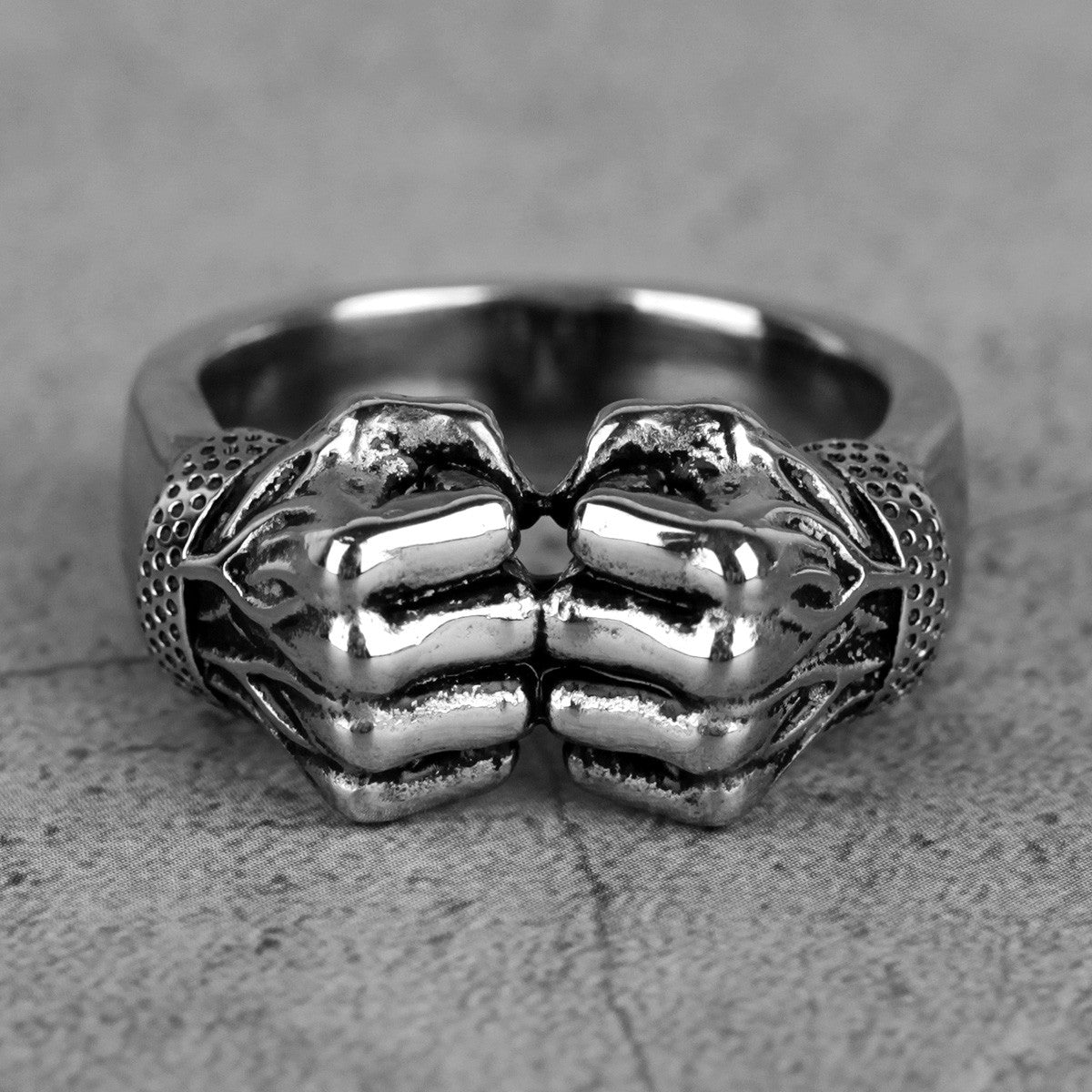 The Fist | 316L Stainless Steel Angry Fist Of Power Street Wear Ring