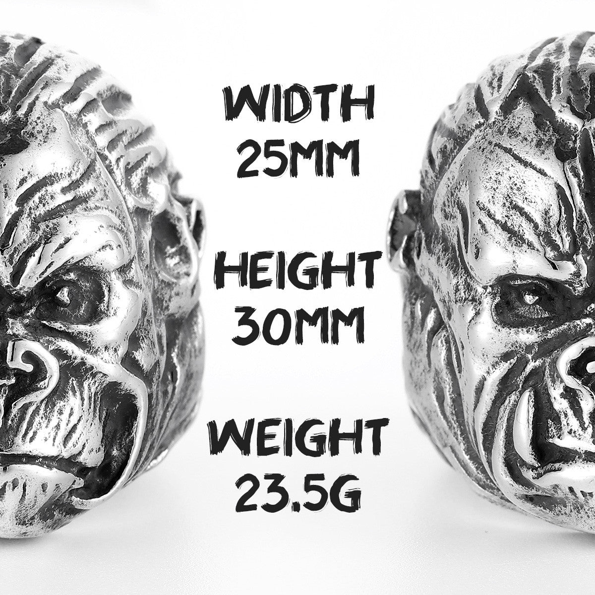 Apeshit Collection | 316L No Fade Stainless Steel Gorilla Monkey Hip Hop Ring