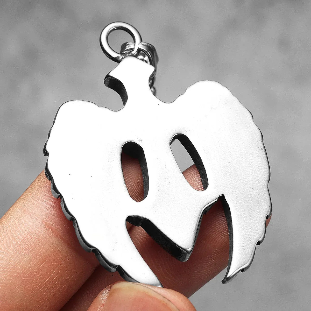 Angel Wing Cross | 316L No Fade Stainless Steel Amulet Style Hip Hop Pendant