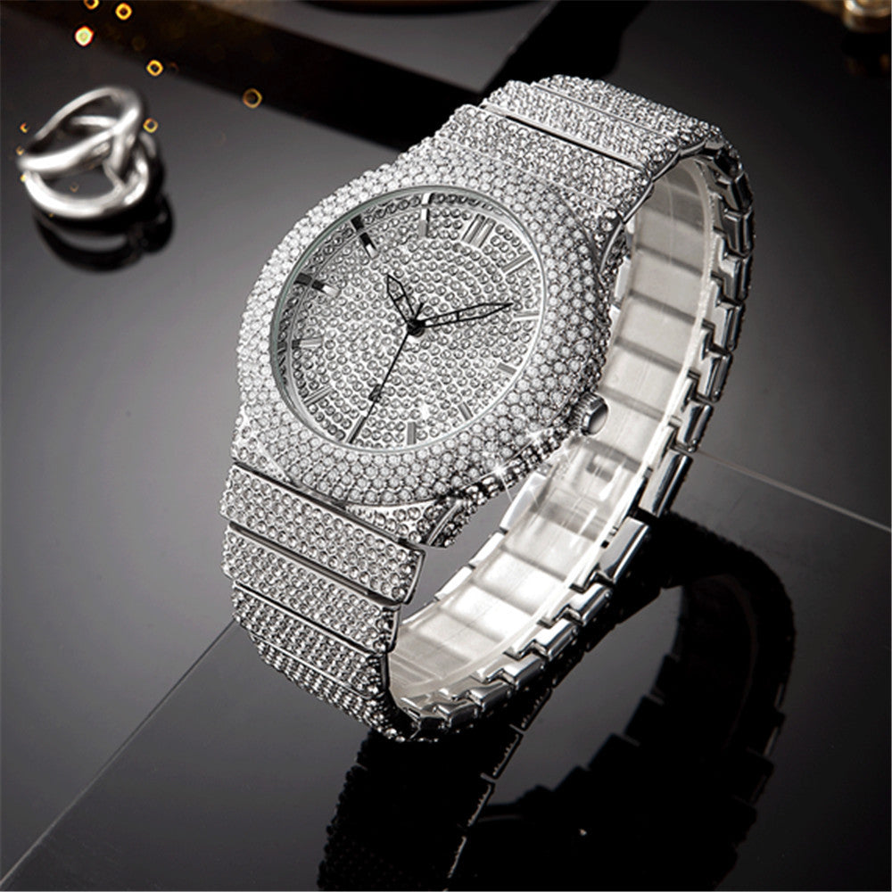 The Cartel | VVS Diamond CZ Iced Gold Black Silver Blinged Out Hip Hip Watch