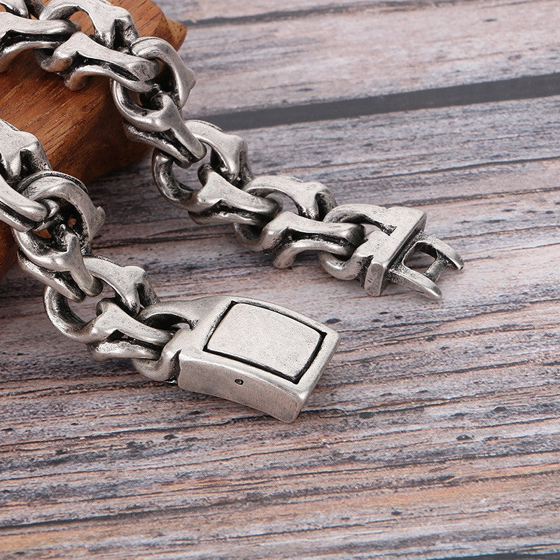 EternalTwist | Mens No Fade Stainless Steel Street Wear Casual Bracelet