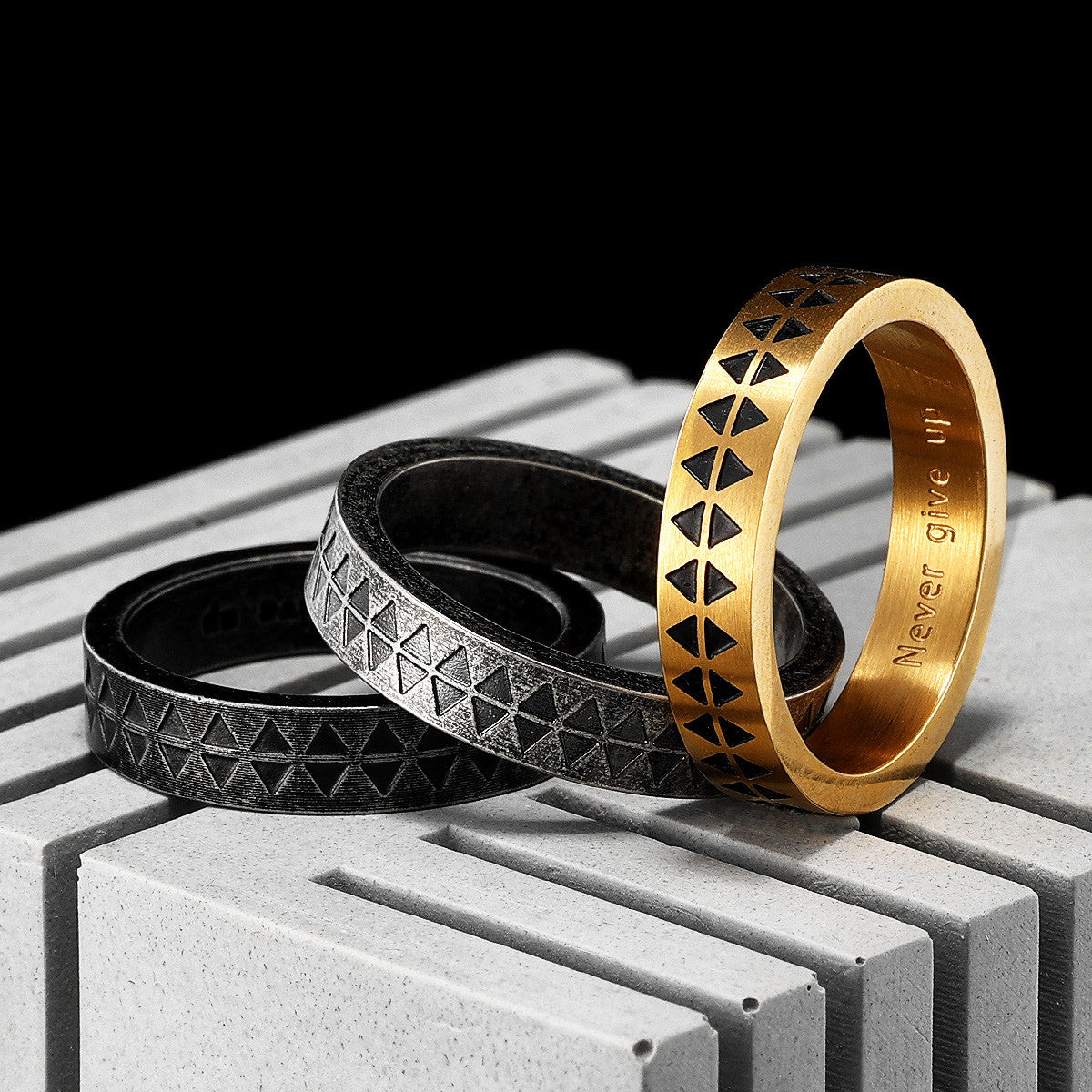 Dream Totem | No Fade Solid Stainless Steel Men Designer Rings