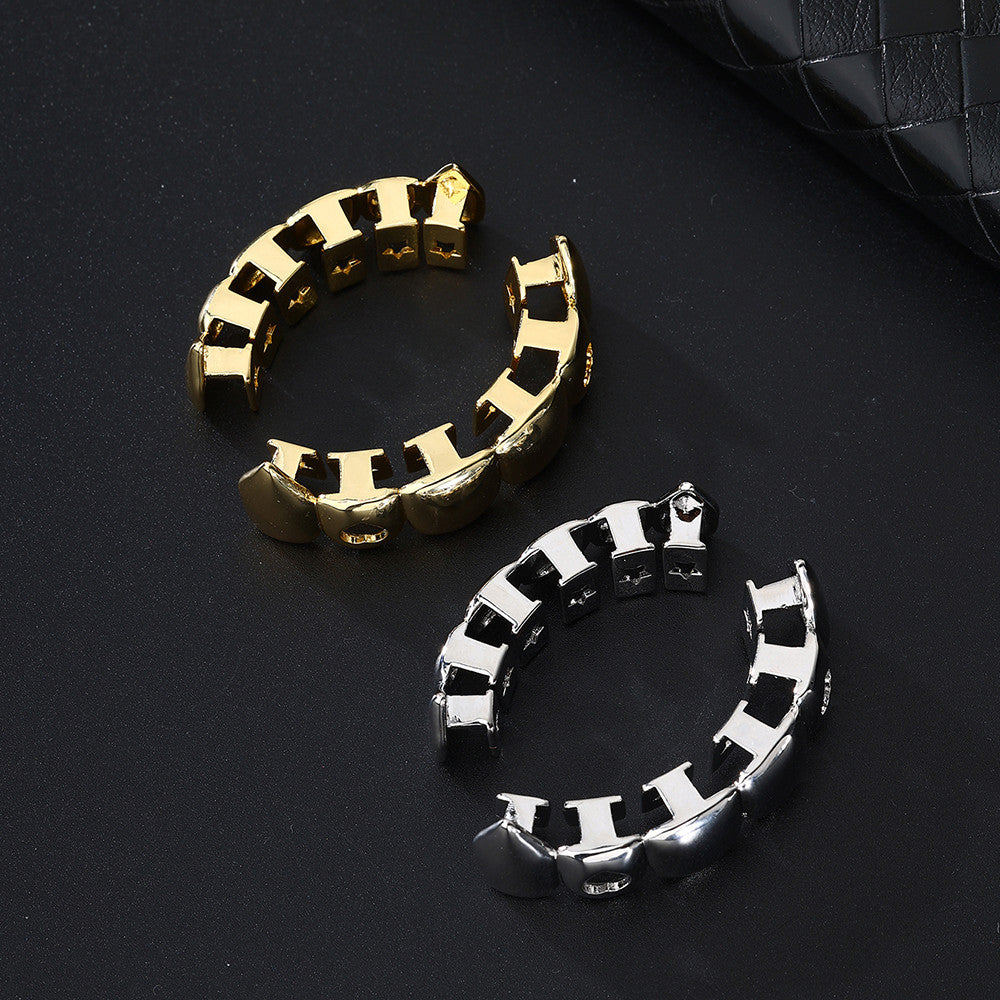 Vampire Heart | Hip Hop Streetwear Open Heart Tooth Teeth Mouth Fang Grillz