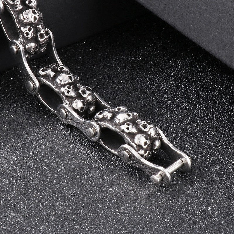 BoneBling | 15mm New Fashion No Fade Stainless Hip Hop Rock Bracelet