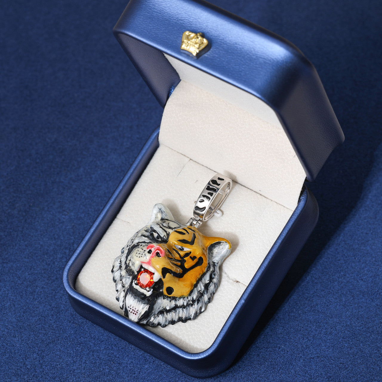 Tiger Ice | Moissanite VVS Diamond Jewel Tiger Head Hip Hop Pendant Chain Necklace