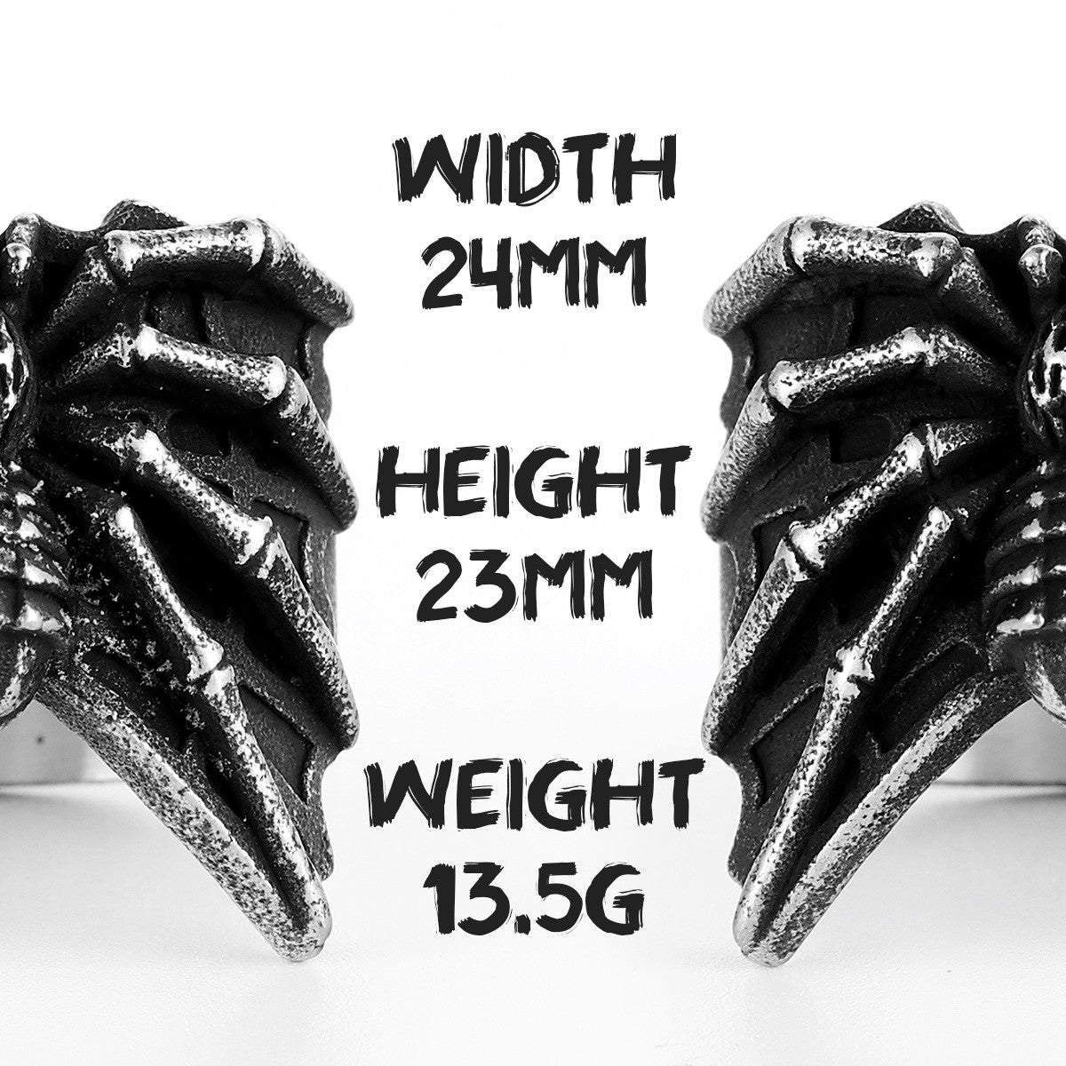 The Spider | 316L Stainless Steel Unique Streetwear Men's Spider Rings