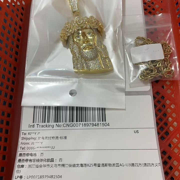 18k Gold Over Stainless Steel Mother of Pearl Shell Tarnish Free Initial Necklace