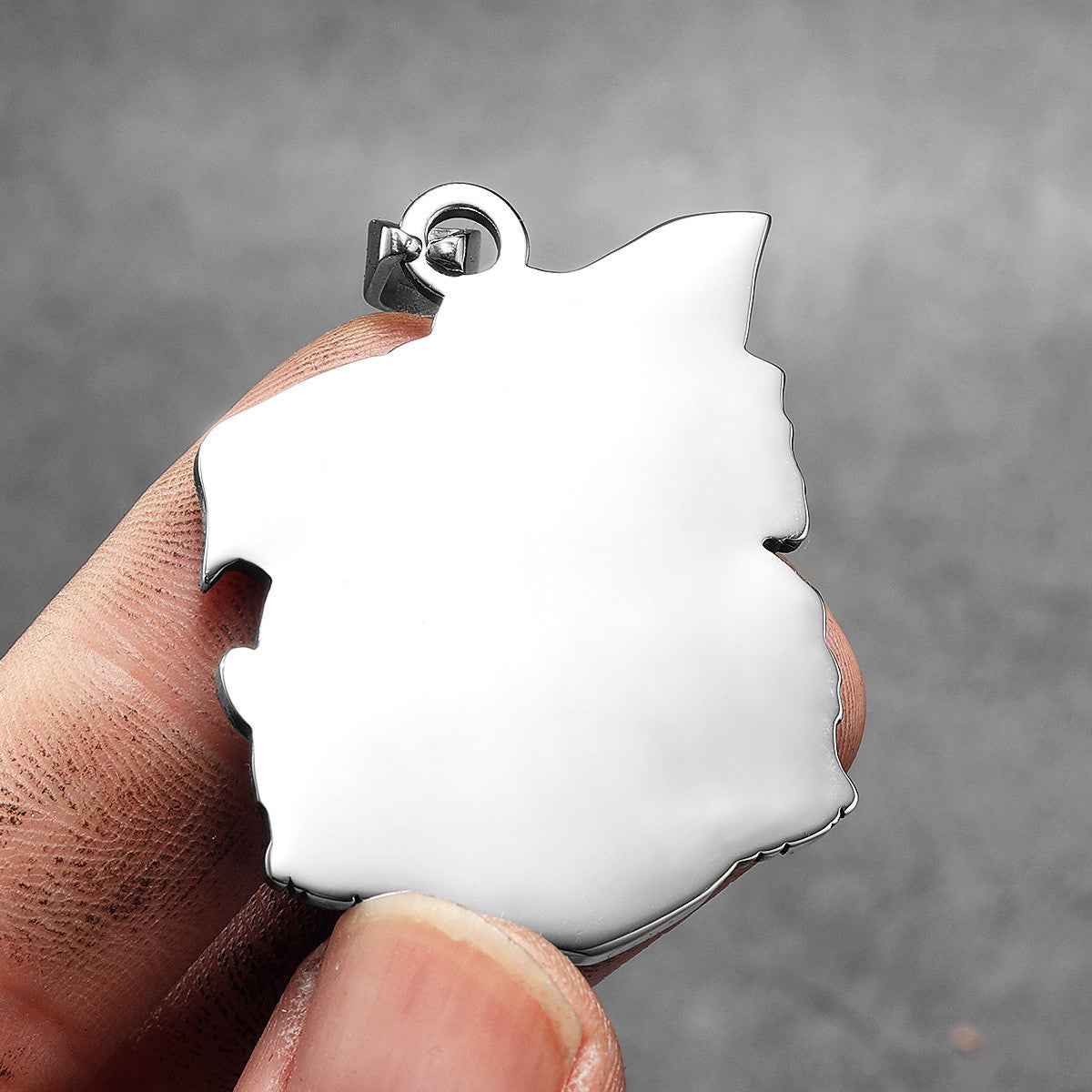 Biker Forever | No Fade Stainless Steel Live Free Eagle Motorcycle Vintage Pendant