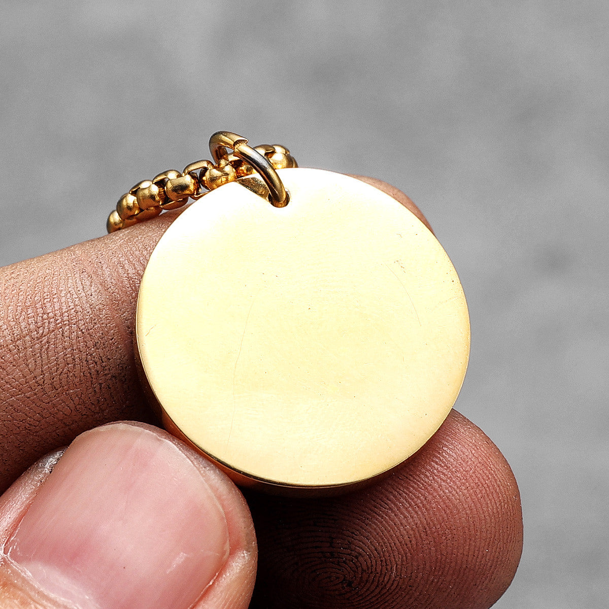 One Day At A Time | To My Son | 316L No Fade Stainless Steel Prayer Religion Believer Pendant