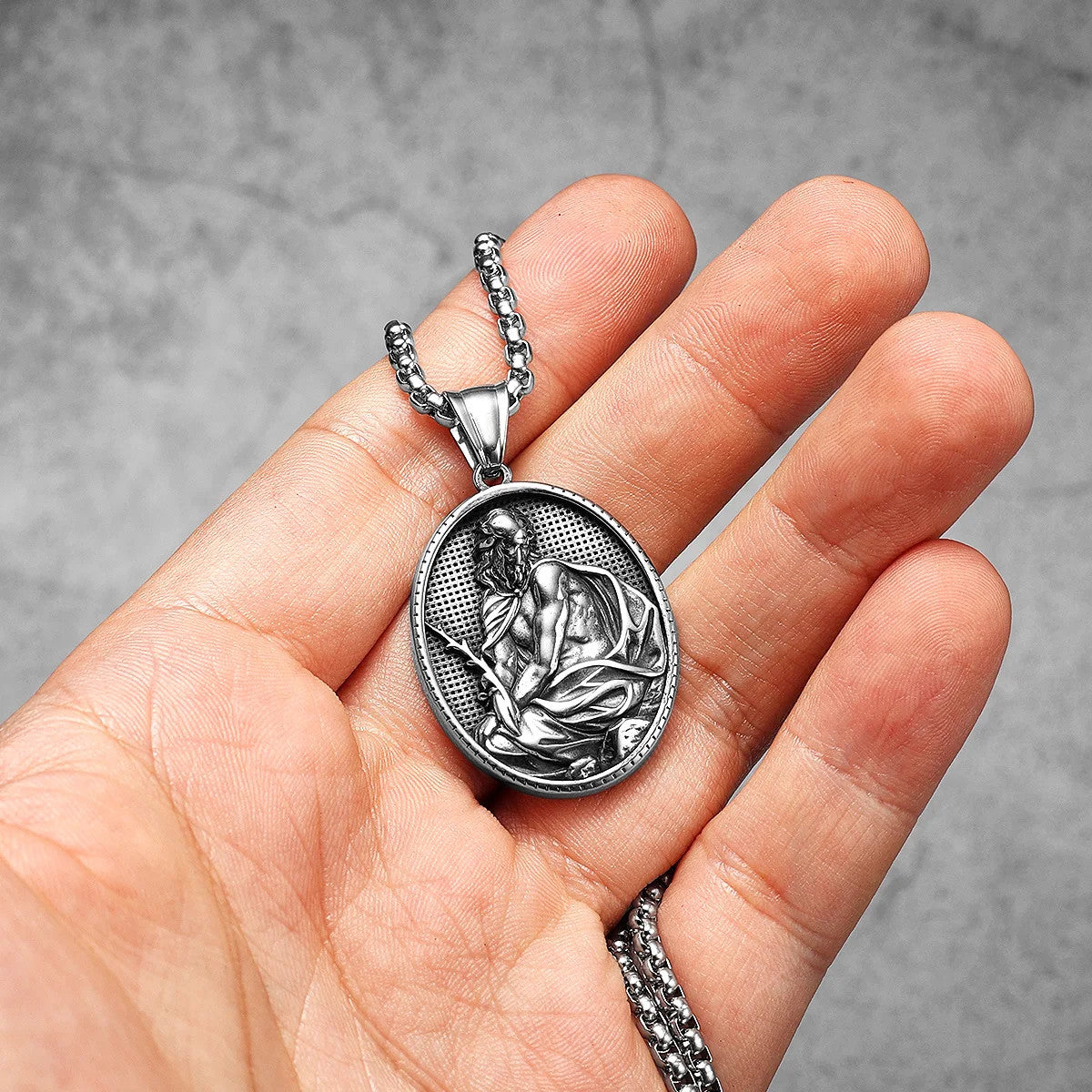 Christian Collection | 316L No Fade Solid Stainless Steel Powerful Amulet Pendants