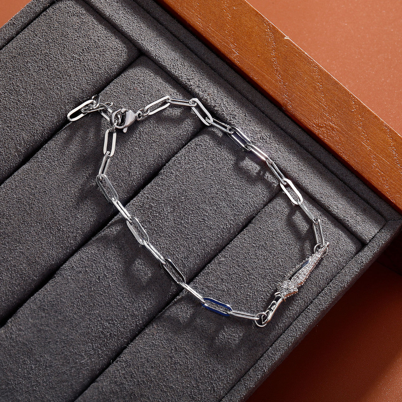 Slayer Dagger | Fashion VVS Diamond CZ Iced Blinged Out Designer Adjustable Bracelet